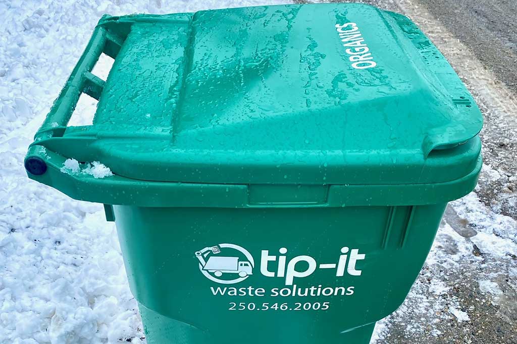 Tip it Residential Compost Bins view from top